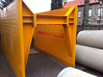 Box-Verbausystem stehend