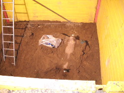 baugrube-3 Einfach Baugrube mit Einfachechgleitschienen